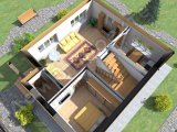 Проект дома ПД-040 3D План 2